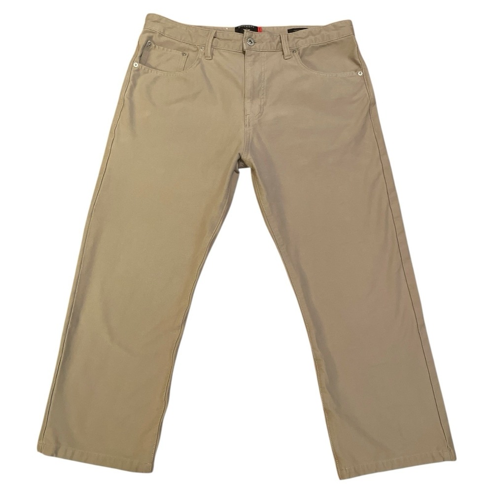 Dockers Coupe Droite Straight Leg Mid Rise‎ Khaki Jeans Size 33x24 Old Money